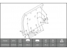 ABEX B2742166 stabdžių antdėklo rinkinys, būgninis stabdys 
 Techninės priežiūros dalys -> Papildomas remontas
1906413, 1906432