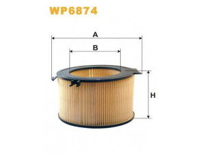 WIX FILTERS WP6874 filtras, salono oras 
 Techninės priežiūros dalys -> Techninės priežiūros intervalai
703819989, 703819990A, 7D0819989