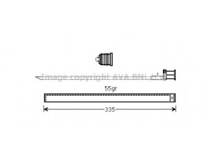 AVA QUALITY COOLING MSD601 džiovintuvas, oro kondicionierius 
 Oro kondicionavimas -> Džiovintuvas
4H0298403, 2048350147, 4H0298403