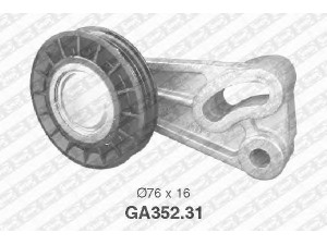 SNR GA352.31 įtempiklio skriemulys, V formos rumbuotas diržas 
 Diržinė pavara -> V formos rumbuotas diržas/komplektas -> Įtempiklio skriemulys
6190857, 6616951
