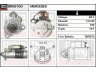 DELCO REMY DRS0100 starteris 
 Elektros įranga -> Starterio sistema -> Starteris
M009T80471, M009T80472, M9T80471