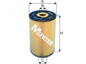 MFILTER TE 606 alyvos filtras 
 Techninės priežiūros dalys -> Techninės priežiūros intervalai
001 184 41 25, 001 184 44 25, 001 184 51 25