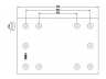TEXTAR 1986201 stabdžių antdėklo rinkinys, būgninis stabdys