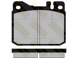 Brake ENGINEERING PA379 stabdžių trinkelių rinkinys, diskinis stabdys 
 Techninės priežiūros dalys -> Papildomas remontas
0004206320, 0004206420, 0004206520