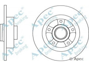 APEC braking DSK2821 stabdžių diskas 
 Stabdžių sistema -> Diskinis stabdys -> Stabdžių diskas
432000007R