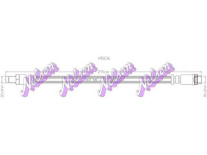 Brovex-Nelson H5836 stabdžių žarnelė 
 Stabdžių sistema -> Stabdžių žarnelės
6025307608, 6025307608, 7704003958