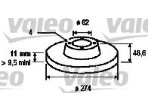 VALEO 197000 stabdžių diskas 
 Ašies montavimas/vairavimo mechanizmas/ratai -> Rato stebulė/montavimas -> Rato guolis
7701206327, 7701206328, 7701208230