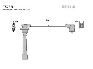 TESLA T523B uždegimo laido komplektas 
 Kibirkšties / kaitinamasis uždegimas -> Uždegimo laidai/jungtys
27501-26D00