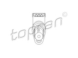 TOPRAN 407 868 RPM jutiklis, variklio valdymas 
 Kibirkšties / kaitinamasis uždegimas -> Impulsų generatorius
004 153 96 28, 272 905 00 43, 272 905 01 43