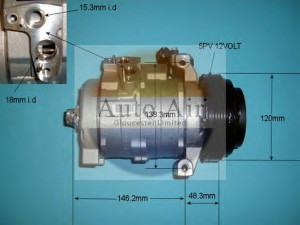 AUTO AIR GLOUCESTER 14-9723 kompresorius, oro kondicionierius 
 Oro kondicionavimas -> Kompresorius/dalys
64526909628, 64526921651