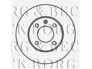 BORG & BECK BBD4174 stabdžių diskas 
 Dviratė transporto priemonės -> Stabdžių sistema -> Stabdžių diskai / priedai
171615301, 171615301V, 175615301