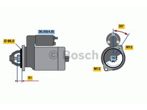 BOSCH 0 986 022 430 starteris 
 Elektros įranga -> Starterio sistema -> Starteris
06E 911 023 C, 06E 911 023 E, 06E 911 023 B