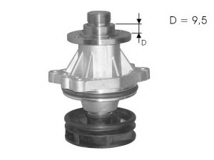 PROTECHNIC PRW0114 vandens siurblys 
 Aušinimo sistema -> Vandens siurblys/tarpiklis -> Vandens siurblys
11511433712, 11511433828, 11511437648