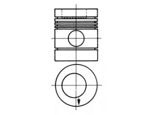 KOLBENSCHMIDT 90274800 stūmoklis 
 Variklis -> Cilindrai/stūmokliai
352 030 15 18, 352 030 33 17, 352 030 40 18