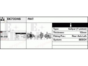 EDR DC73346 stabdžių apkaba 
 Dviratė transporto priemonės -> Stabdžių sistema -> Stabdžių apkaba / priedai
9949353