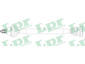 LPR DS51125 kardaninis velenas 
 Ratų pavara -> Kardaninis velenas
6Q0407272AN, 6Q0407272BC, 6Q0407272BD