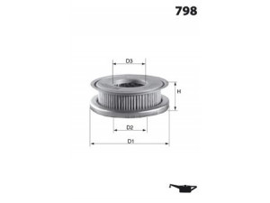 MECAFILTER ELH4208 hidraulinis filtras, vairo sistema 
 Techninės priežiūros dalys -> Techninės priežiūros intervalai
0004661304, 0004661604, 0004662104