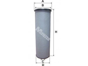 MFILTER A 567/1 oro filtras 
 Techninės priežiūros dalys -> Techninės priežiūros intervalai
1602 6337, 412 14148, 81083040066