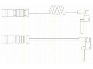 TRISCAN 8115 23020 įspėjimo kontaktas, stabdžių trinkelių susidėvėjimas 
 Stabdžių sistema -> Susidėvėjimo indikatorius, stabdžių trinkelės
163 540 15 17, 2025400717