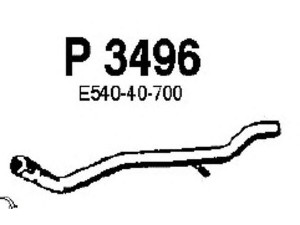 FENNO P3496 išleidimo kolektorius 
 Išmetimo sistema -> Išmetimo vamzdžiai
E534-40-700A, E540-40-700