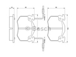 BOSCH 0 986 466 311 stabdžių trinkelių rinkinys, diskinis stabdys 
 Techninės priežiūros dalys -> Papildomas remontas
4245 14, 4250 21, 4250 23, 4250 25