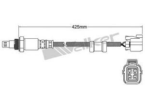 WALKER PRODUCTS 250-54045 lambda jutiklis 
 Variklis -> Variklio elektra
36531 RJJ G01, 36531RJJJ01