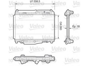 VALEO 735379 radiatorius, variklio aušinimas 
 Aušinimo sistema -> Radiatorius/alyvos aušintuvas -> Radiatorius/dalys
1671561, 1775583, 8V518005FB