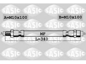 SASIC SBH6380 stabdžių žarnelė 
 Stabdžių sistema -> Stabdžių žarnelės
171611701L, 191611701, 171611701L