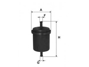 OPEN PARTS EFF5025.20 kuro filtras 
 Techninės priežiūros dalys -> Papildomas remontas
71711048, 71736101, 7585348, 7606404