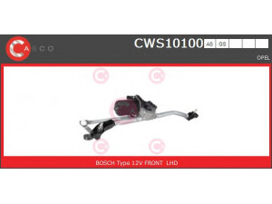 CASCO CWS10100AS langų valytuvų sistema 
 Priekinio stiklo valymo sistema -> Priekinio stiklo valymo sistema
1270001, 1273028, 1273416, 1273417