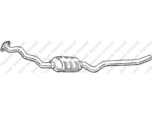 BOSAL 099-130 katalizatoriaus keitiklis 
 Išmetimo sistema -> Katalizatoriaus keitiklis
8 55 025, 90352908