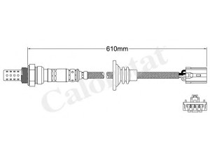 CALORSTAT by Vernet LS140376 lambda jutiklis 
 Išmetimo sistema -> Lambda jutiklis
MD181398, MD338845, MD366934, MN119979