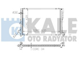 KALE OTO RADYATÖR 208400 radiatorius, variklio aušinimas 
 Aušinimo sistema -> Radiatorius/alyvos aušintuvas -> Radiatorius/dalys
77 01 038 219, 77 01 043 411, 77 01 044 076