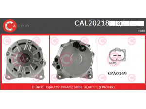 CASCO CAL20218GS kintamosios srovės generatorius
07L903015D, 07L903015DX, LR1190933
