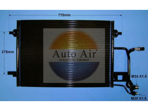 AUTO AIR GLOUCESTER 16-9561A kondensatorius, oro kondicionierius 
 Oro kondicionavimas -> Kondensatorius
8D0260401E, 8D0260401H, 8D0260403C