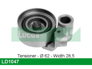 LUCAS ENGINE DRIVE LD1047 įtempiklis, paskirstymo diržas
13505-67050