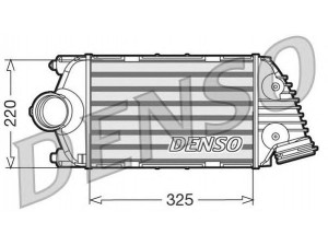 DENSO DIT28015 tarpinis suslėgto oro aušintuvas, kompresorius
99711063970