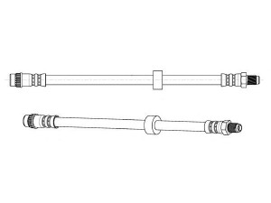 KAWE 512824 stabdžių žarnelė 
 Stabdžių sistema -> Stabdžių žarnelės
7700824736, 8200131598, 8200598196