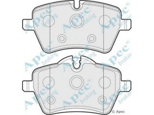 APEC braking PAD1577 stabdžių trinkelių rinkinys, diskinis stabdys 
 Techninės priežiūros dalys -> Papildomas remontas
34116770251, 34116778320, 34116770251