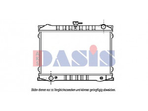 AKS DASIS 070300N radiatorius, variklio aušinimas 
 Aušinimo sistema -> Radiatorius/alyvos aušintuvas -> Radiatorius/dalys
21410D4001