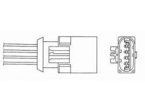 NGK 0043 lambda jutiklis 
 Variklis -> Variklio elektra
0 872 674, 0 872 674 01, 11 78 0 872 674 01