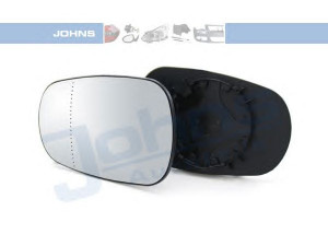 JOHNS 60 12 37-80 veidrodėlio stiklas, išorinis veidrodėlis 
 Kėbulas -> Keleivių kabina -> Veidrodėlis
7701 060 070