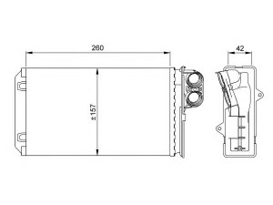 NRF 58062 šilumokaitis, salono šildymas 
 Šildymas / vėdinimas -> Šilumokaitis
7701039481