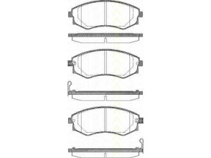 TRISCAN 8110 43003 stabdžių trinkelių rinkinys, diskinis stabdys 
 Techninės priežiūros dalys -> Papildomas remontas
58101-28A00, 58101-28A20, 58101-29A10