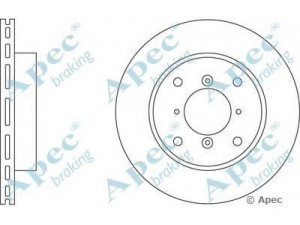 APEC braking DSK196 stabdžių diskas 
 Dviratė transporto priemonės -> Stabdžių sistema -> Stabdžių diskai / priedai
5531160B40, 5531160B40A00, 5531160B41