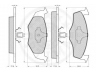 OPTIMAL 10128 stabdžių trinkelių rinkinys, diskinis stabdys 
 Techninės priežiūros dalys -> Papildomas remontas
6N0698151, 6N0698151C, 6N0698151