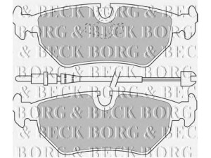 BORG & BECK BBP1515 stabdžių trinkelių rinkinys, diskinis stabdys 
 Techninės priežiūros dalys -> Papildomas remontas
425111, 425112, 425466, 9404251248