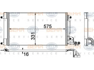 HELLA 8FC 351 309-131 kondensatorius, oro kondicionierius 
 Oro kondicionavimas -> Kondensatorius
6R0 820 411 A, 6R0 820 411 AC, 6R0 820 411 D