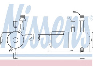 NISSENS 95353 džiovintuvas, oro kondicionierius 
 Oro kondicionavimas -> Džiovintuvas
1002142, 7332457, 95VW 19C808 AC