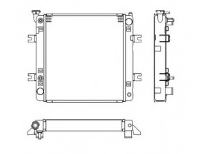NRF 52242 radiatorius, variklio aušinimas
214505K100